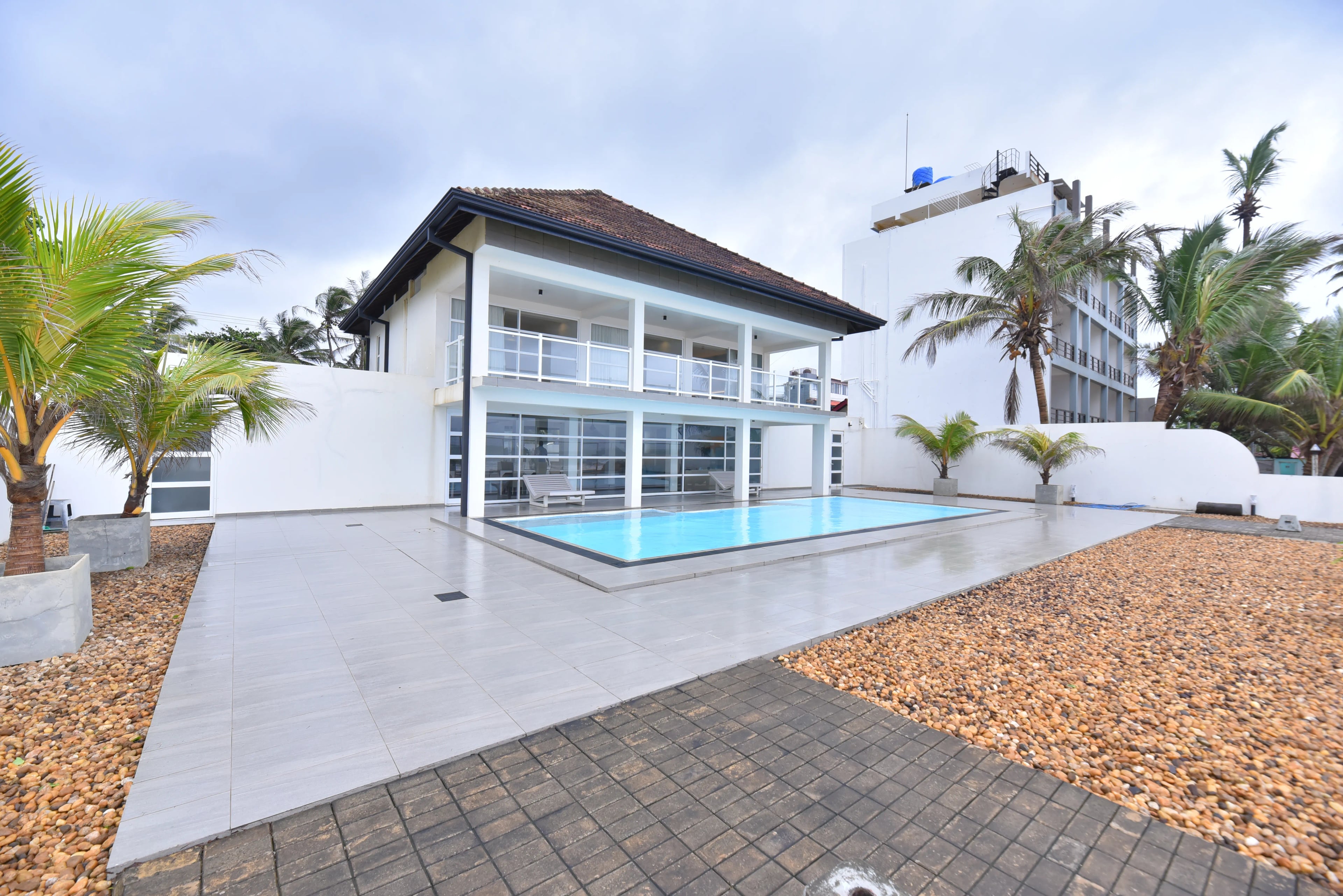 Panoramic valley view from property