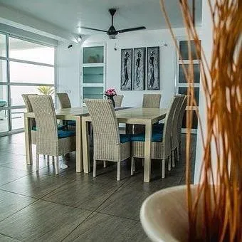 Mountain view from a window